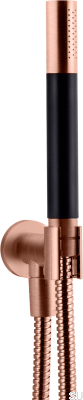 BOX300/300 shower set, brushed copper, unpainted