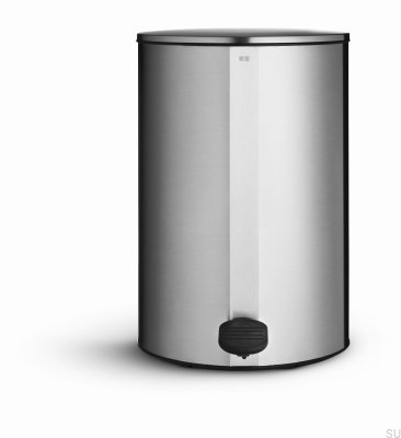 Waste bin 7150 Brushed Steel