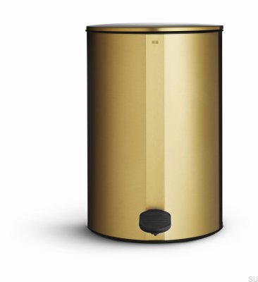 Waste bin 7152 Gold PVD coating
