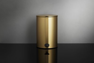 Waste bin 7152 Gold PVD coating