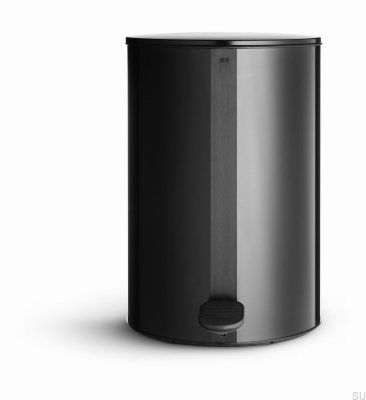 Waste bin 7154 Black PVD coating