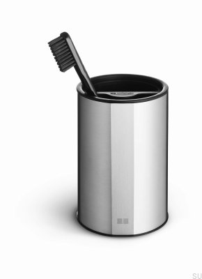 Toothbrush cup 7170 Brushed Steel