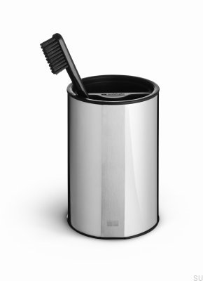 Toothbrush cup 7171 Polished Steel