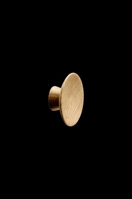 Furniture knob Olympia 50 Wooden Oak