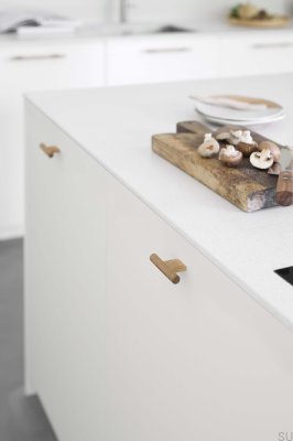 T-Bar Join 16 Wooden Oak Furniture Knob