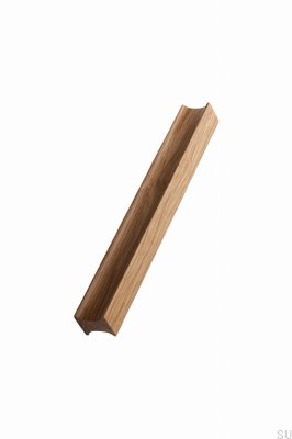 Track 160+544 Wooden Oak furniture handle