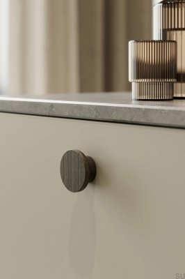 Circle 50 Wooden Oak Furniture Knob