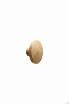 Discos 30 Wooden Oak Furniture Knob