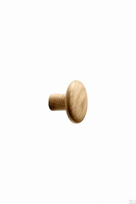 Brutus 32 Wooden Oak Furniture Knob
