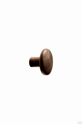 Brutus 32 Furniture Knob Wooden Walnut