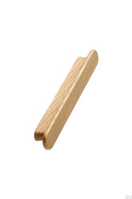 Classis 160 furniture handle, wooden, oak