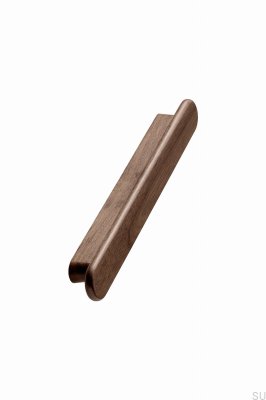 Classis 160 oblong furniture handle, Italian Walnut