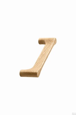 Long furniture handle Drops 224 Wooden Oak