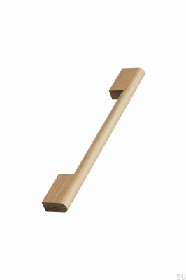 Fortis 224+288 Wooden Oak Elongated Furniture Handle