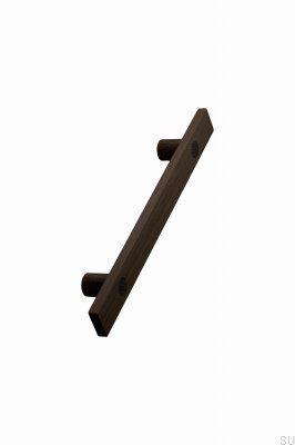 Long furniture handle Longa 224 Wooden Oak Brown