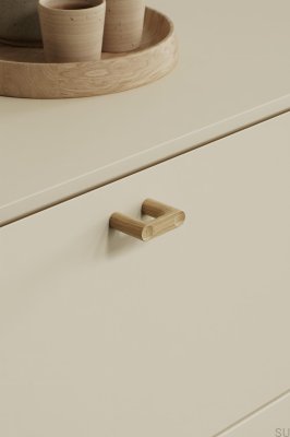 Punto 32 Wooden Oak Furniture Knob