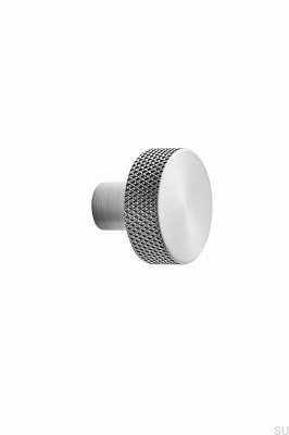 Furniture knob Simon 35 Steel Silver