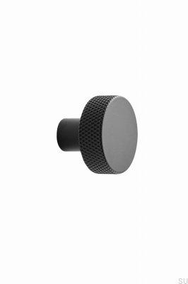 Furniture knob Simon 35 Steel Black