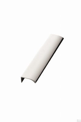 Edge Straight 200 Aluminum Furniture Handle Matt White