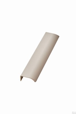Edge Straight 200 Aluminum Beige Furniture Handle