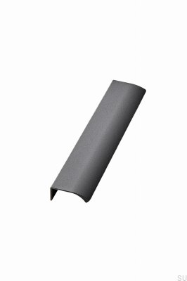 Edge Straight 200 Aluminum Anthracite furniture handle