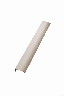 Edge Straight 350 Aluminum Beige Furniture Handle