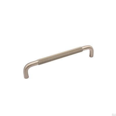 Helix 160 silver oblong furniture handle 