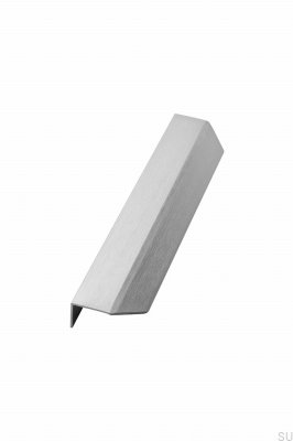 Blaze 2 2x80 Aluminum Silver Edge Furniture Handle