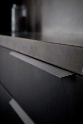 Blaze 2 2x160 Edge Furniture Handle Aluminum Anthracite Brushed