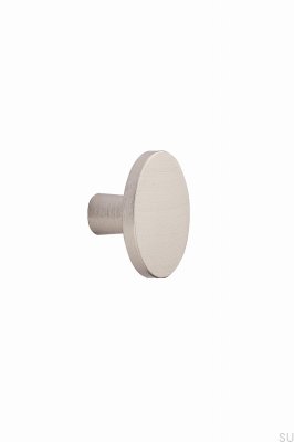 Plato 42 Aluminum Silver Furniture Knob