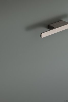 Tau 32 Aluminum Silver Elongated Furniture Handle