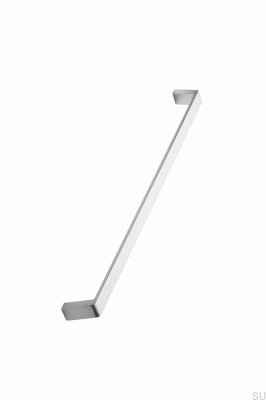 Seam 320 Aluminum Silver Elongated Furniture Handle
