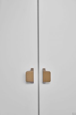 Envelope 32 Aluminium Brushed Gold Furniture Handle