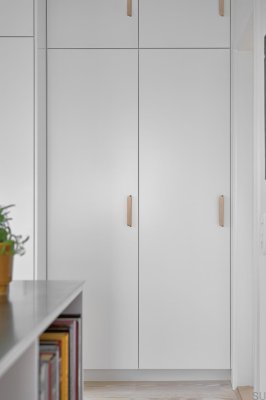 Envelope 160 Aluminum Brushed Gold Furniture Handle