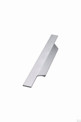 Coda 396 Aluminium Silver Brushed Edge Furniture Handle