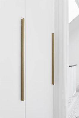 Elan 160+544+1088 Aluminium Brushed Gold Furniture Handle