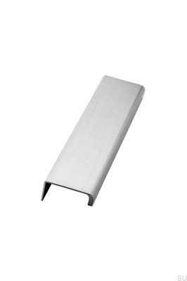 Artisan 160 Aluminum Silver Edge Furniture Handle