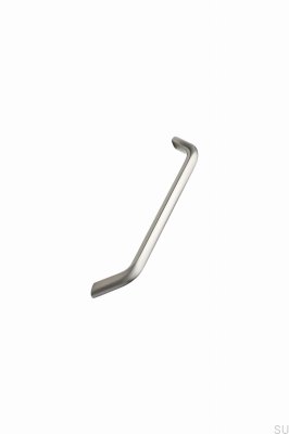Elongated furniture handle Space 320 Aluminum Silver