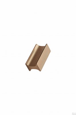 Furniture knob Track 32 Aluminum Brushed Gold
