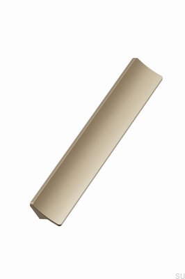 Ciel 160 Aluminum Matt Gold Elongated Furniture Handle
