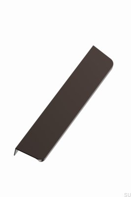 Comet 160 Aluminum Matte Bronze Edge Furniture Handle
