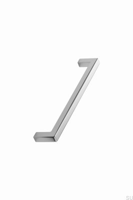 Square 10 192 Metal Silver Chrome Furniture Handle