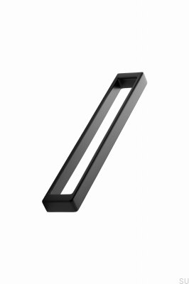 Cubico 192 Metal Matt Black Elongated Furniture Handle