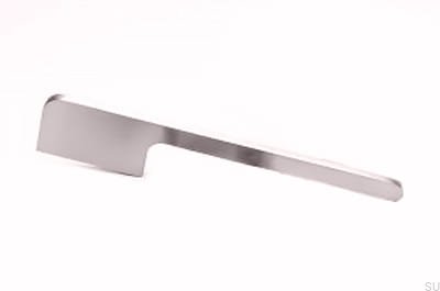 Furniture handle Soft Cut 200 Silver, Steel, Polished