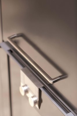 Mango 192 Metal Silver Elongated Furniture Handle