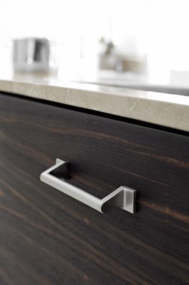 Ship 128 Metal Silver Elongated Furniture Handle