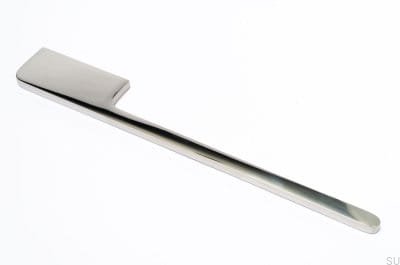 Furniture handle Soft Cut 300 Silver, Steel, Polished