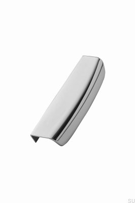 Wow 160 Metal Silver Chrome Edge Furniture Handle
