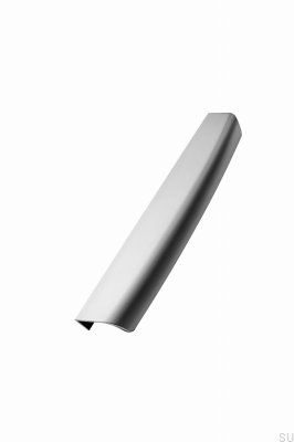 Wow 256 Metal Silver Brushed Edge Furniture Handle