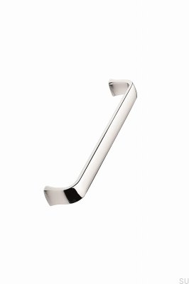 Common 160 Metal Silver Chrome Elongated Furniture Handle